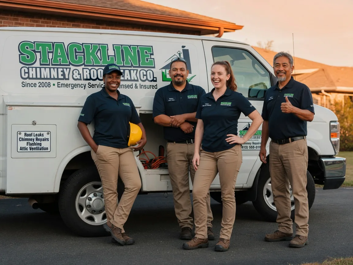Chimney flashing repair company in Montfort, WI